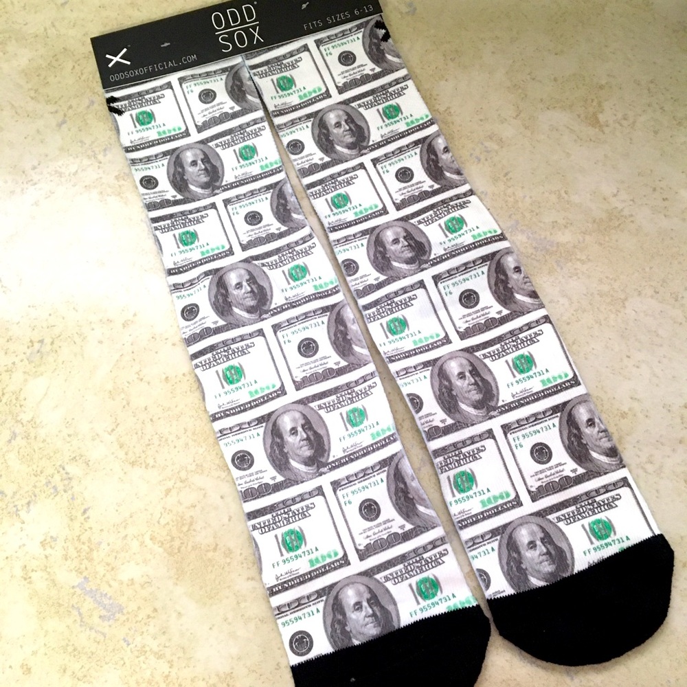 100 dollar socks